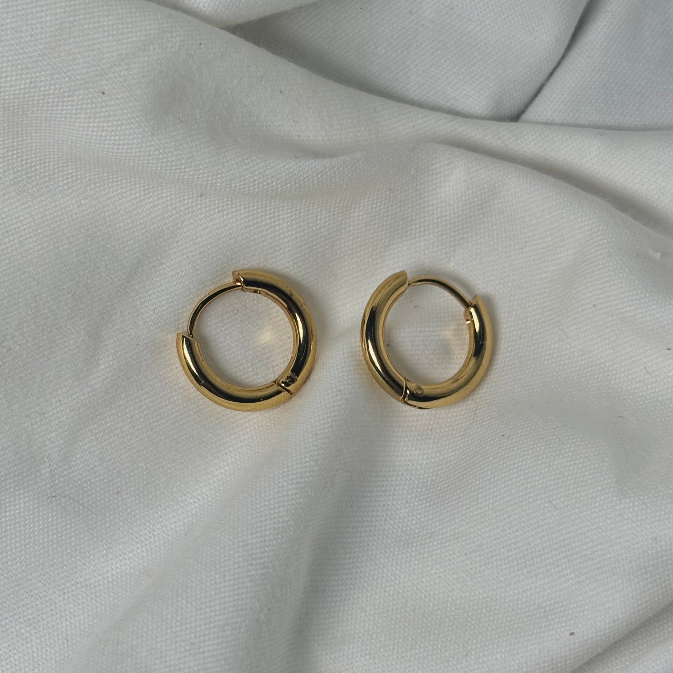 Primary hoop earrings
