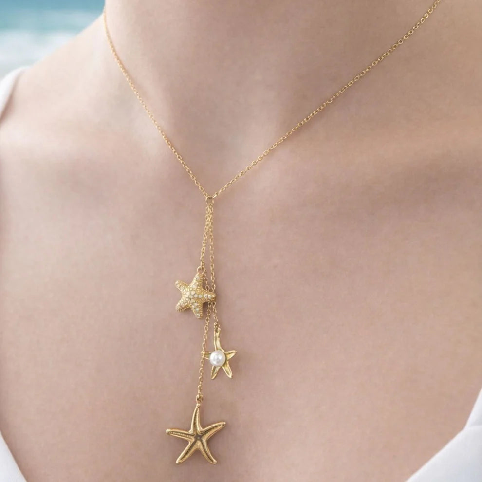 3 Jellyfish Beach Necklace