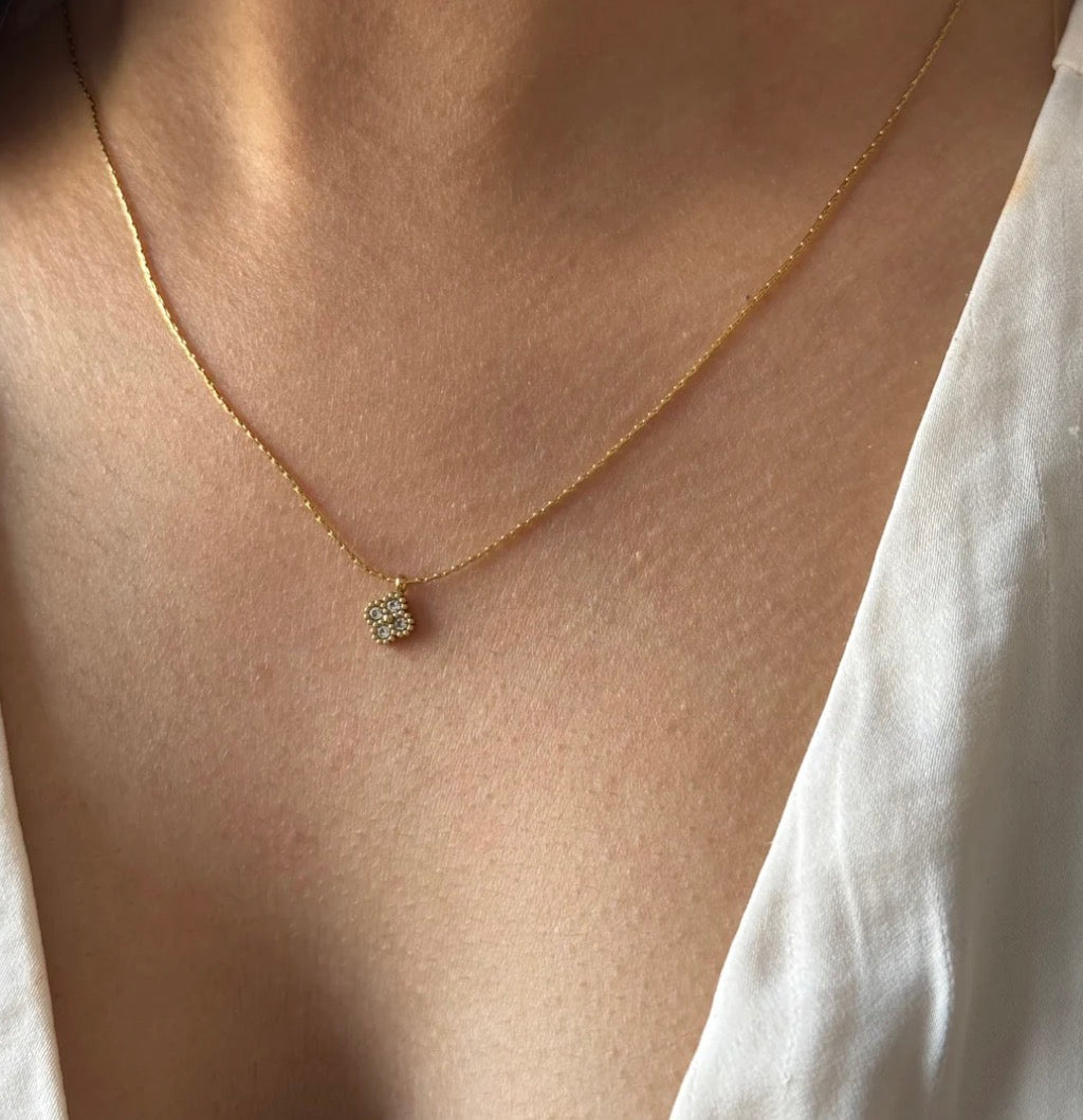 Reia Dainty Diamond Necklace