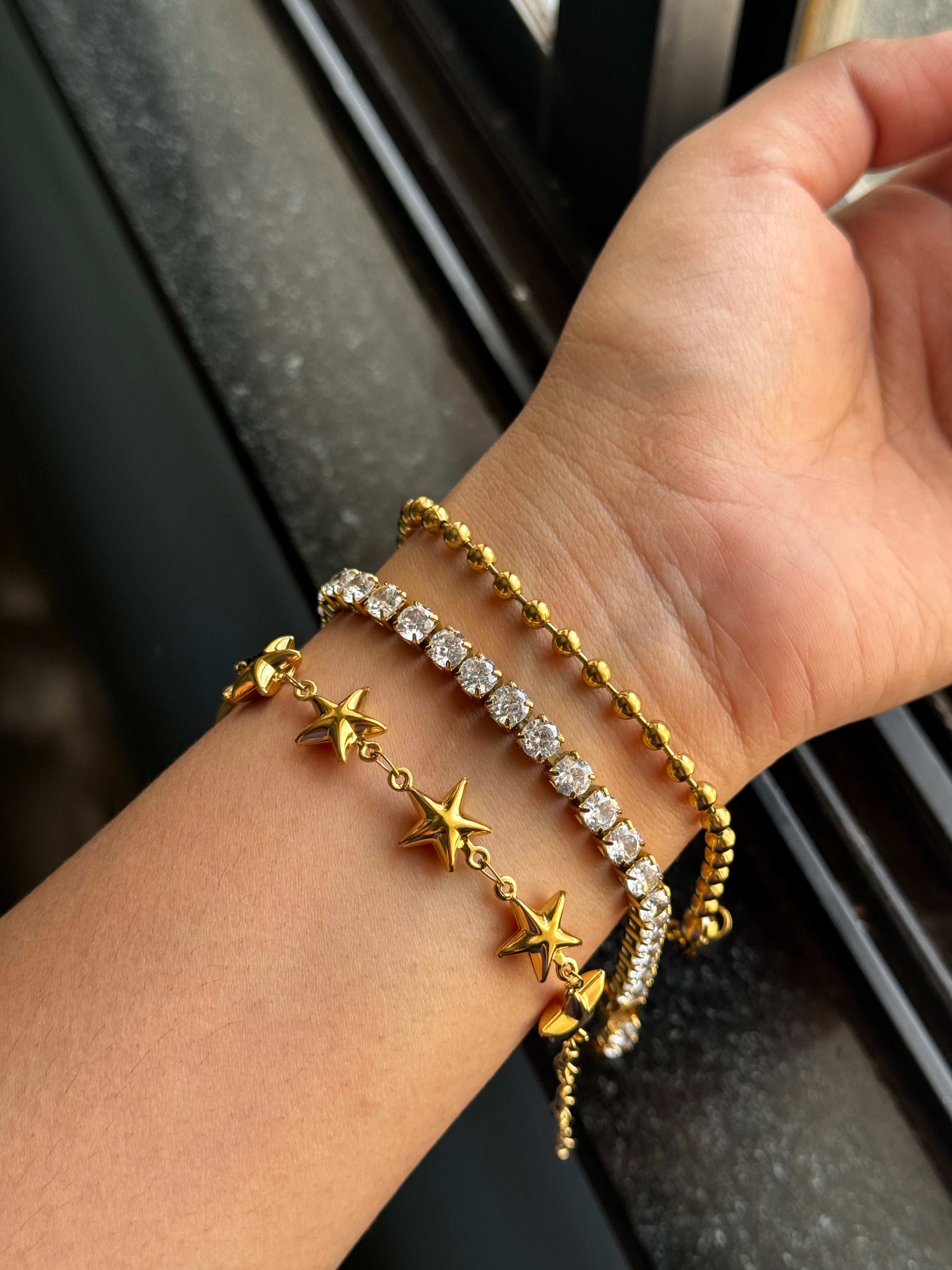 Gold Balls Bracelet
