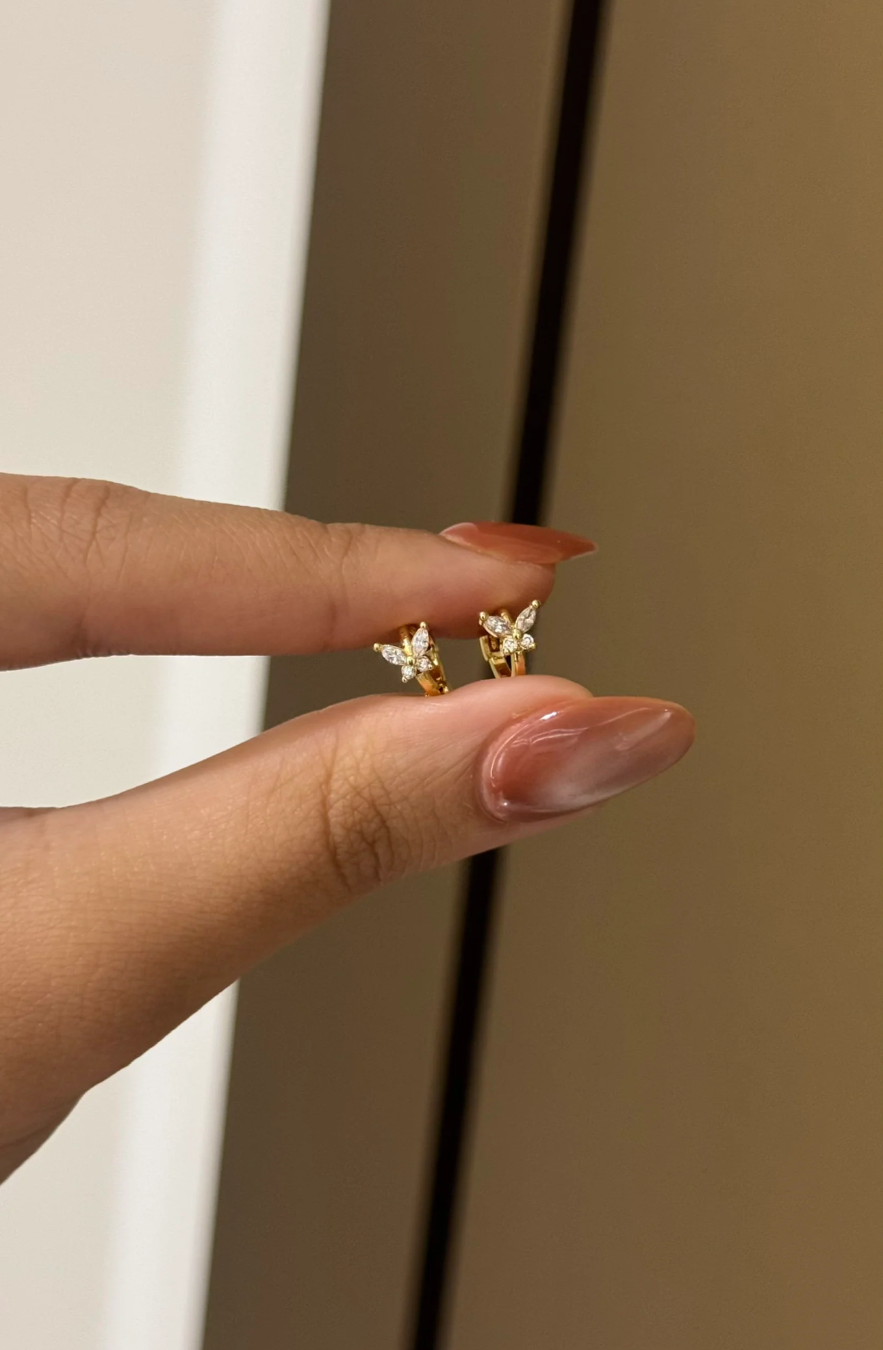 Mini Butterfly Earrings