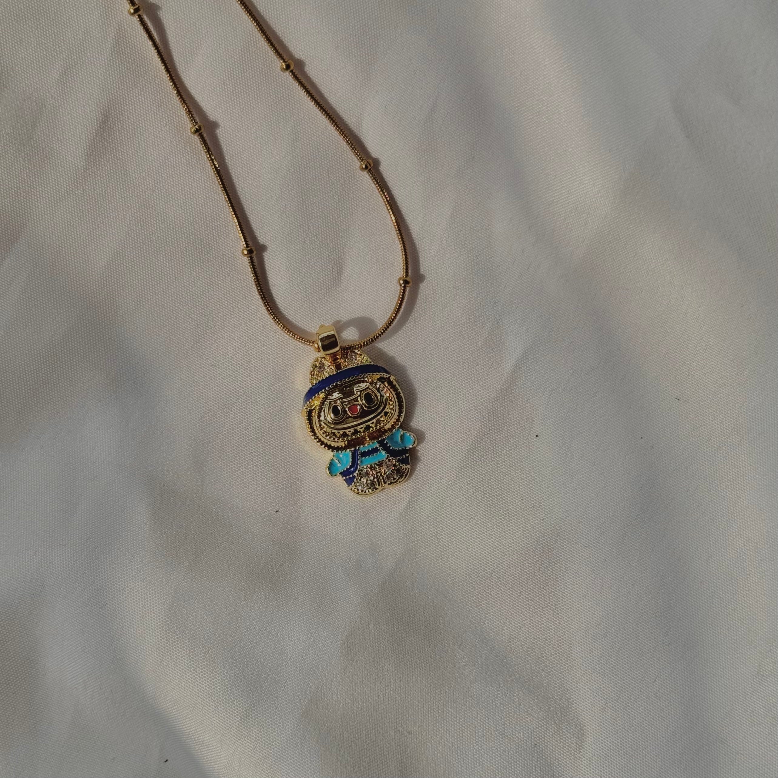 Labubu lover necklace