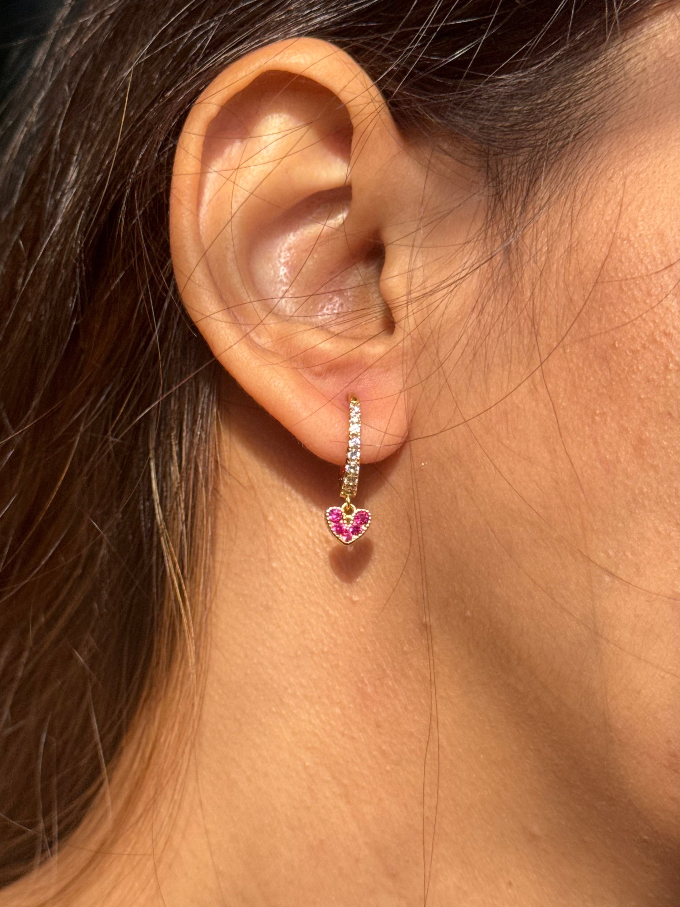 Blush Pink Diamond Earrings