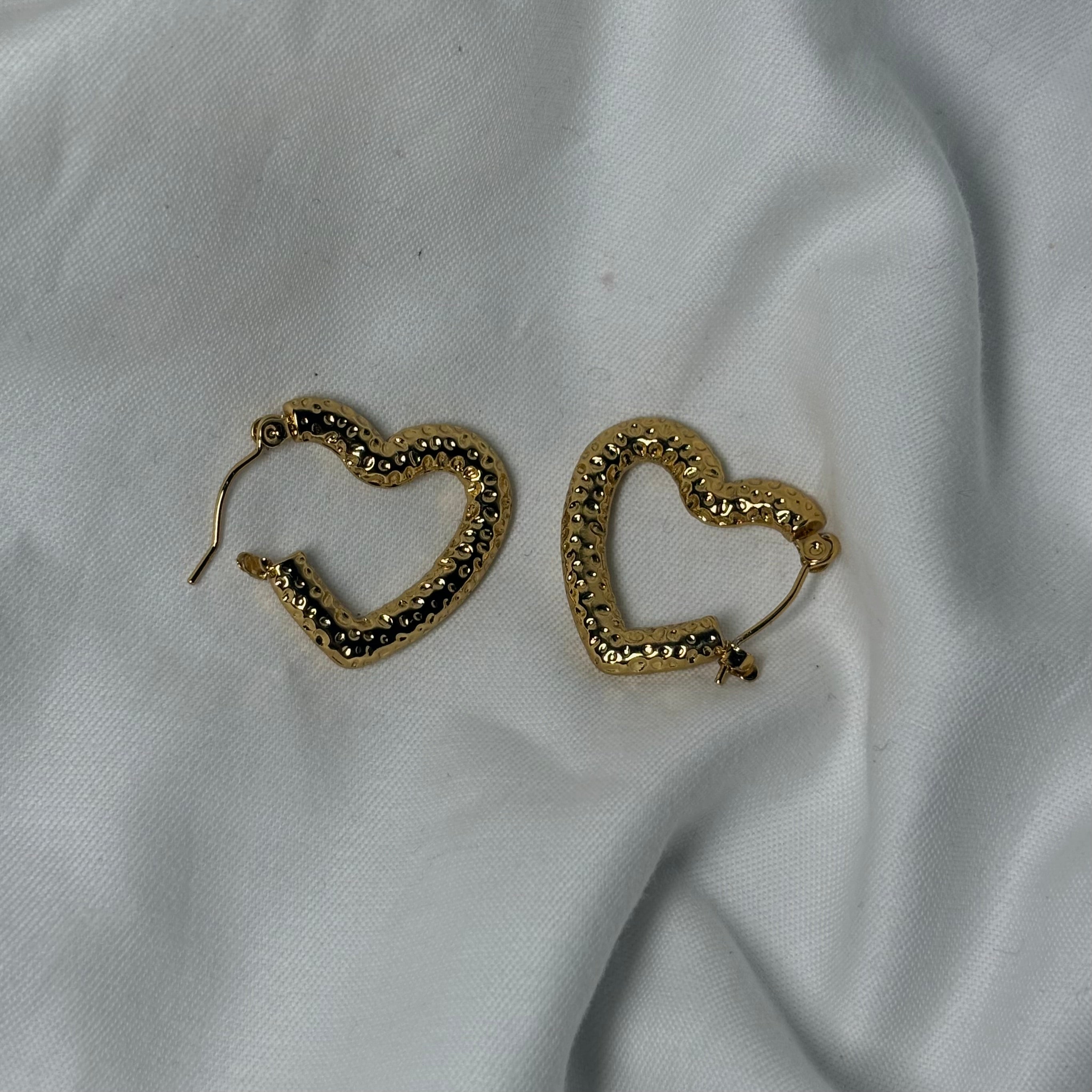 Love Heart hoops