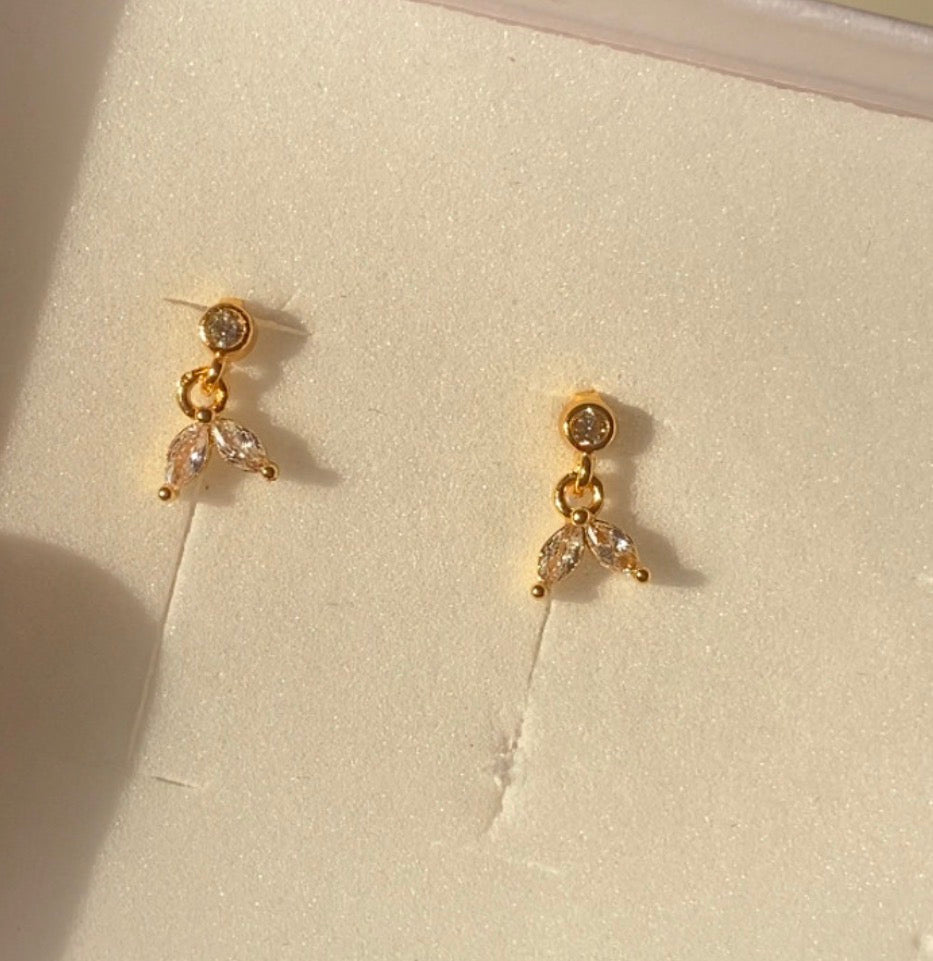 Leaf  Piercing (Pair)
