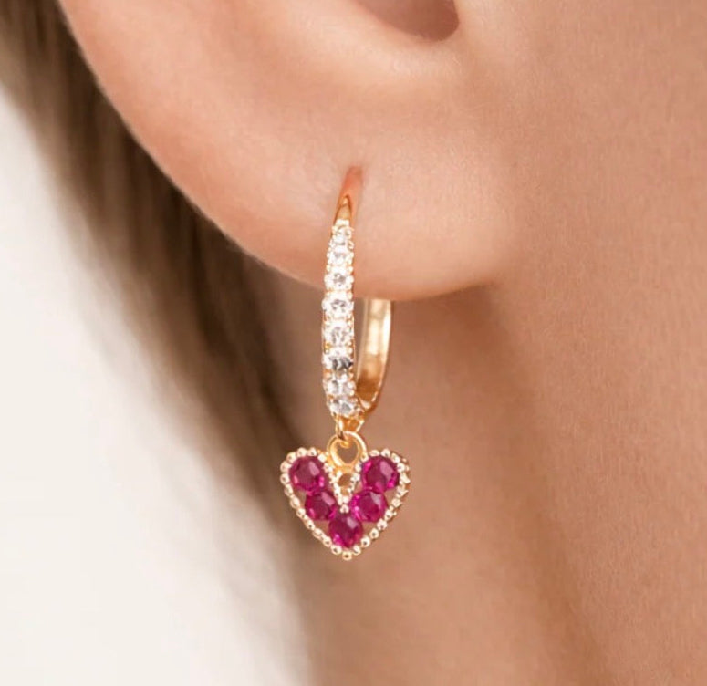 Blush Pink Diamond Earrings
