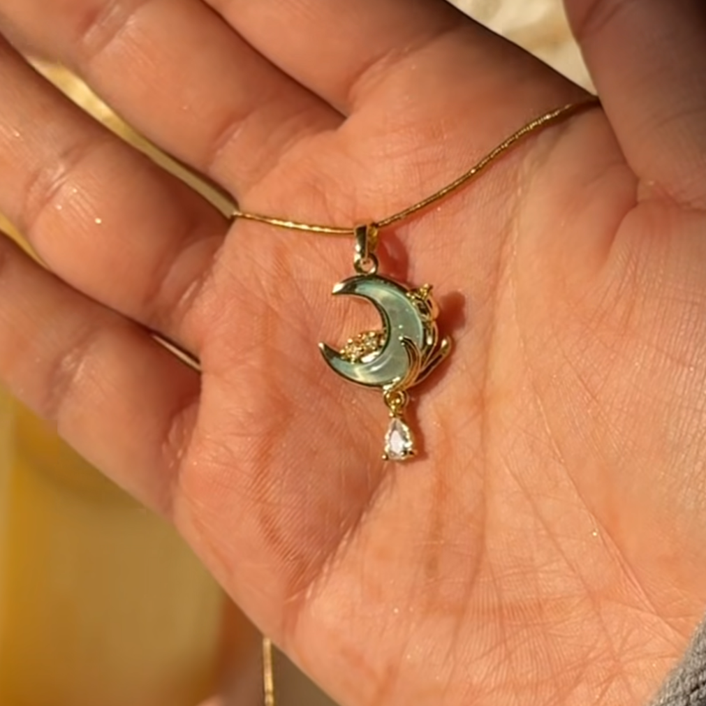 Blue Moon Necklace