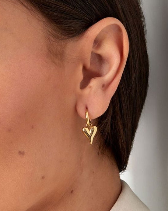 Statement Heart Hoops