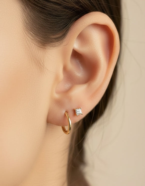 Diamond Piercing (Pair)