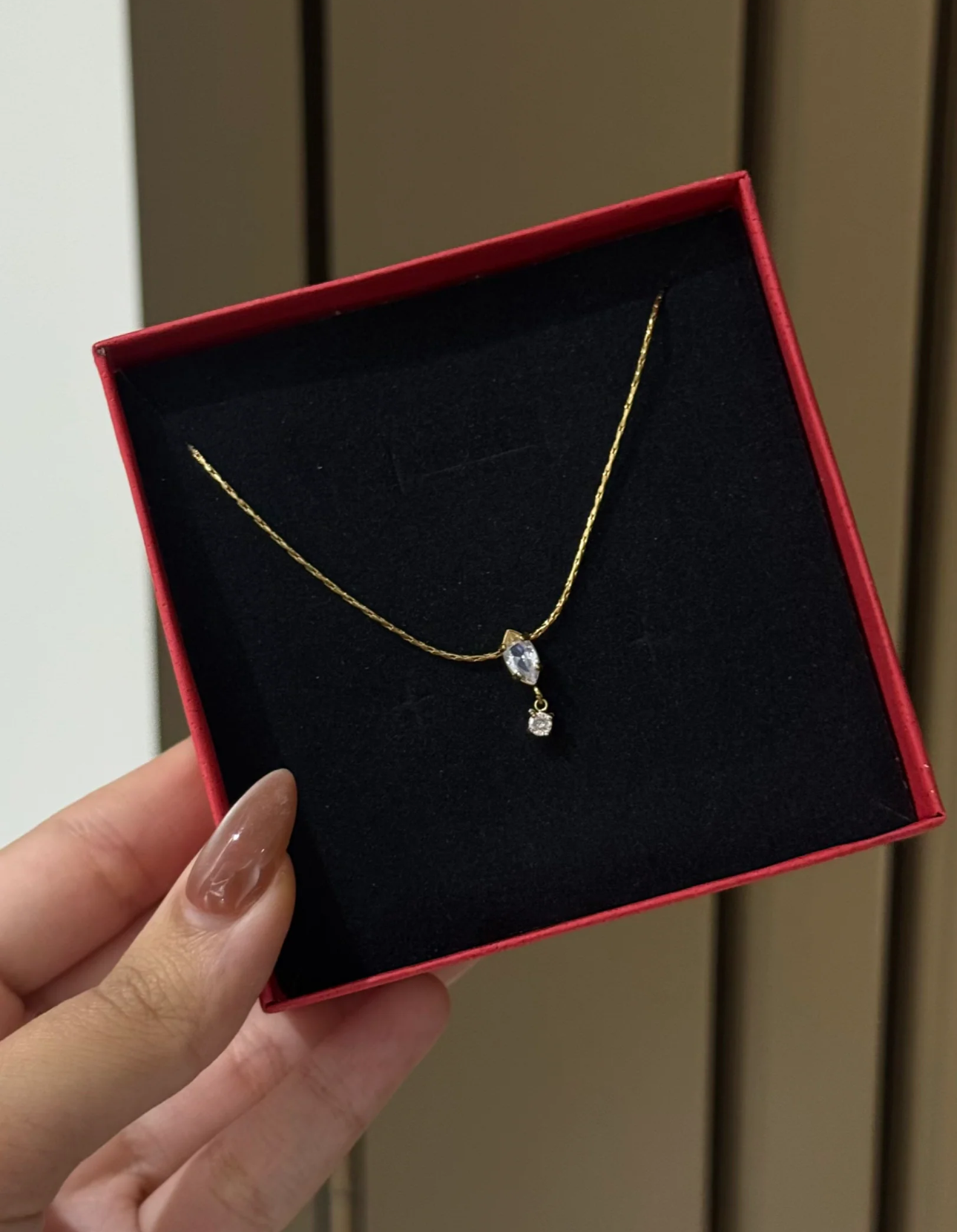 Marquis Diamond Necklace