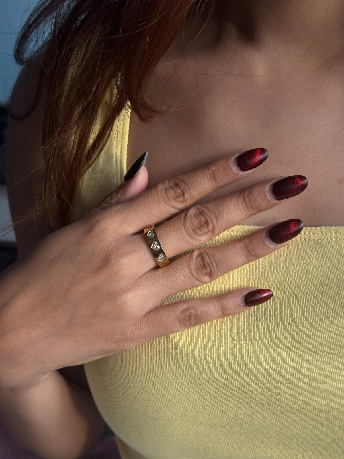 Diamond Heart Ring