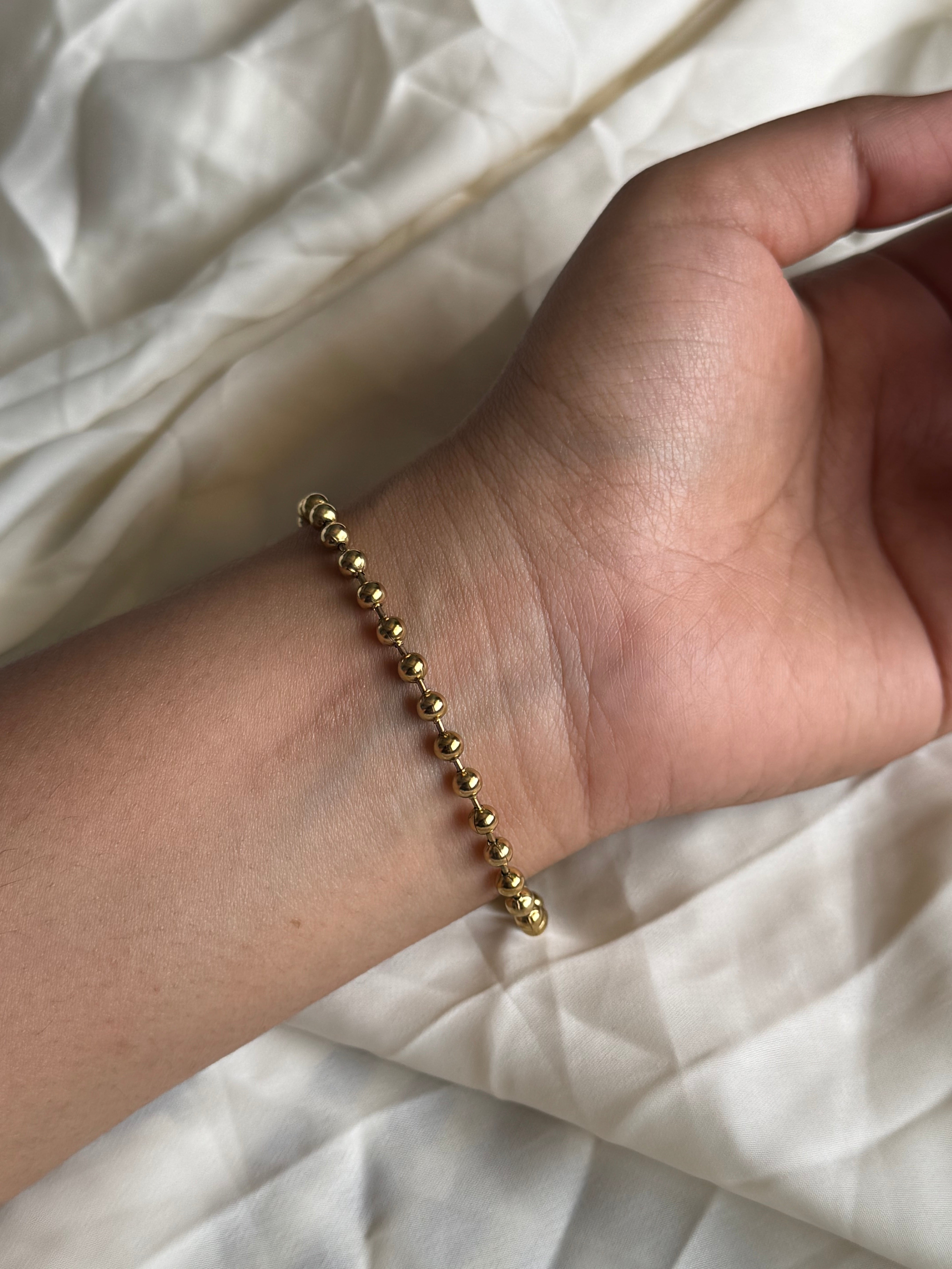 Gold Balls Bracelet