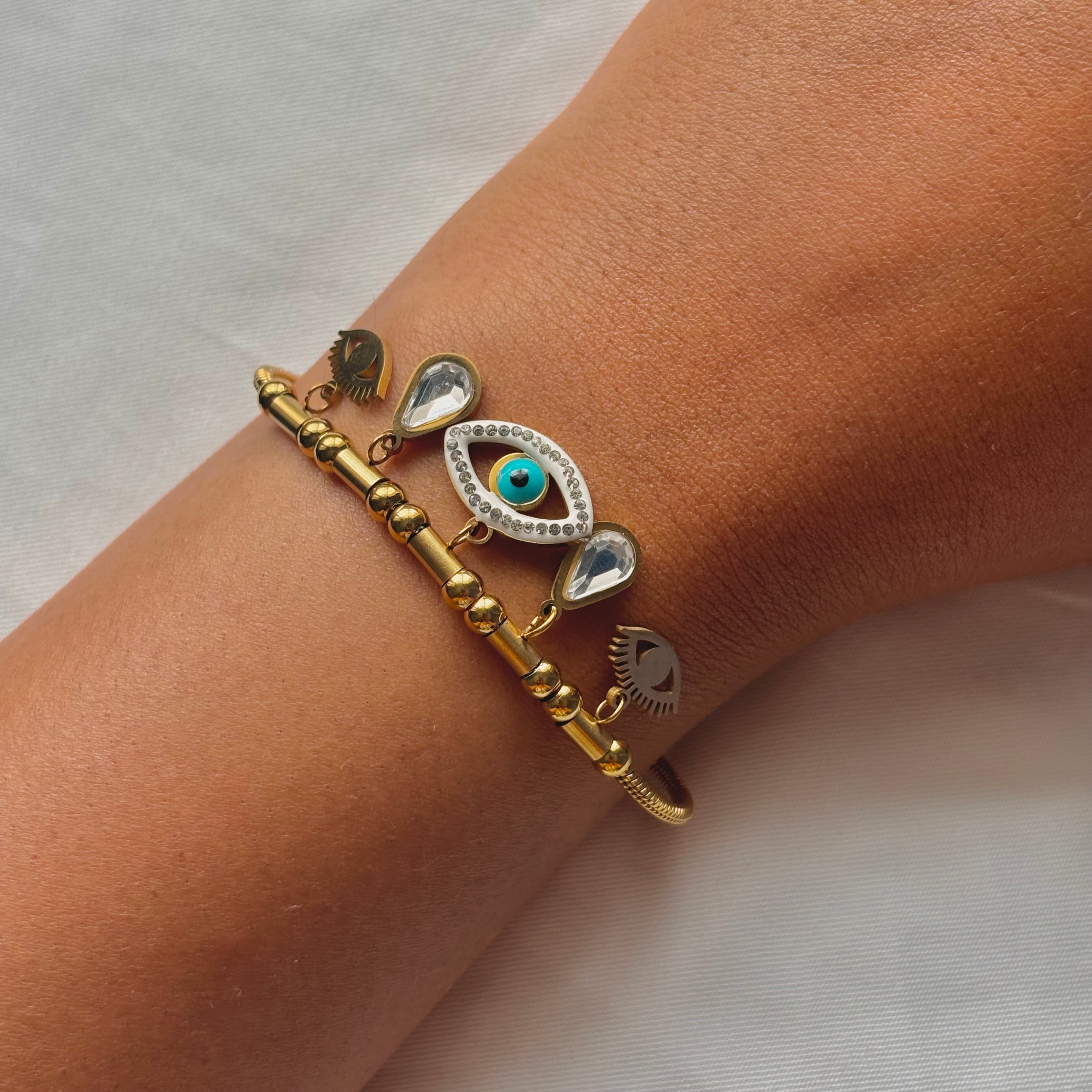 Evil eye bracelet