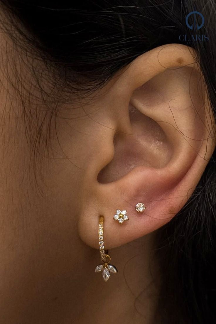 Flower Piercing (Pair)