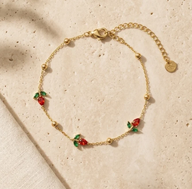 Dainty Tulip Bracelet