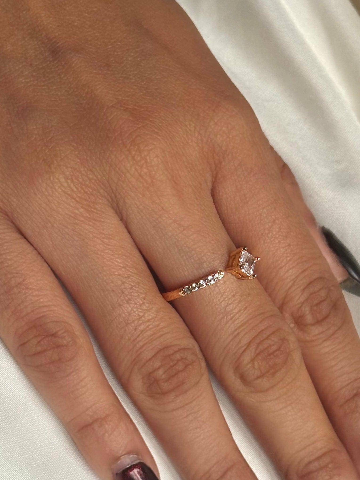 Belly Diamond Ring