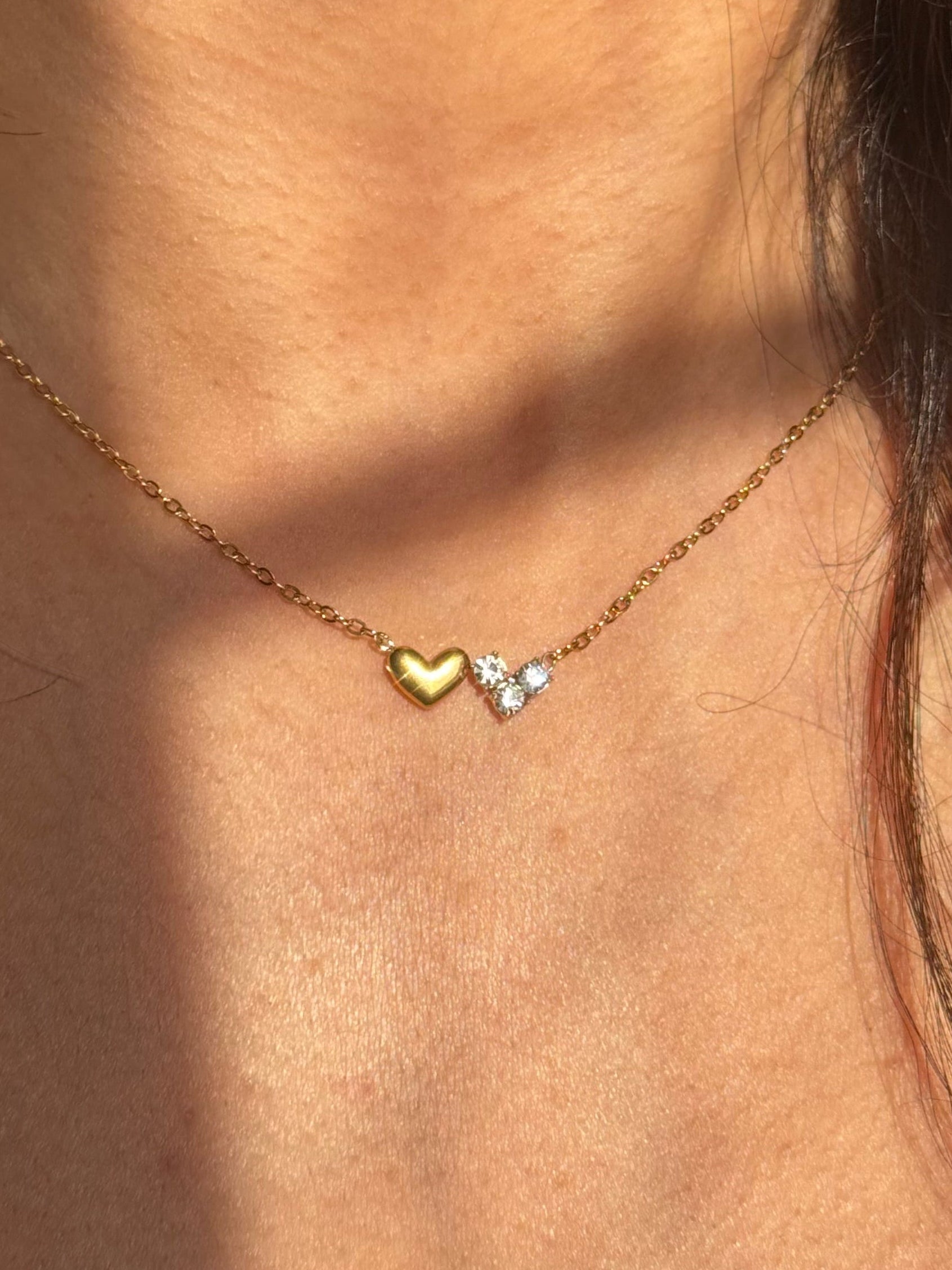 You and Me Hearts Necklace 💕