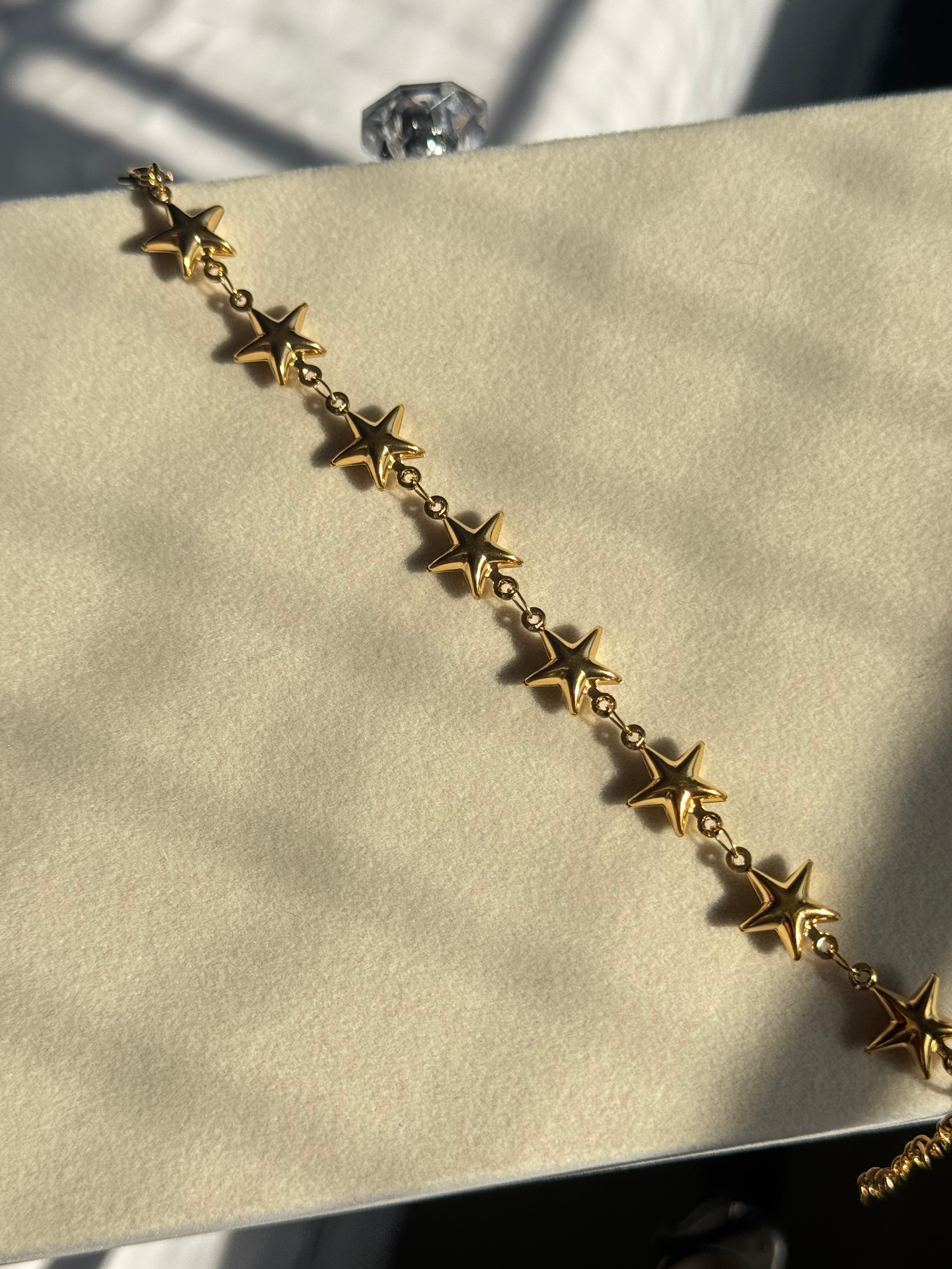 Gold Star Bracelet