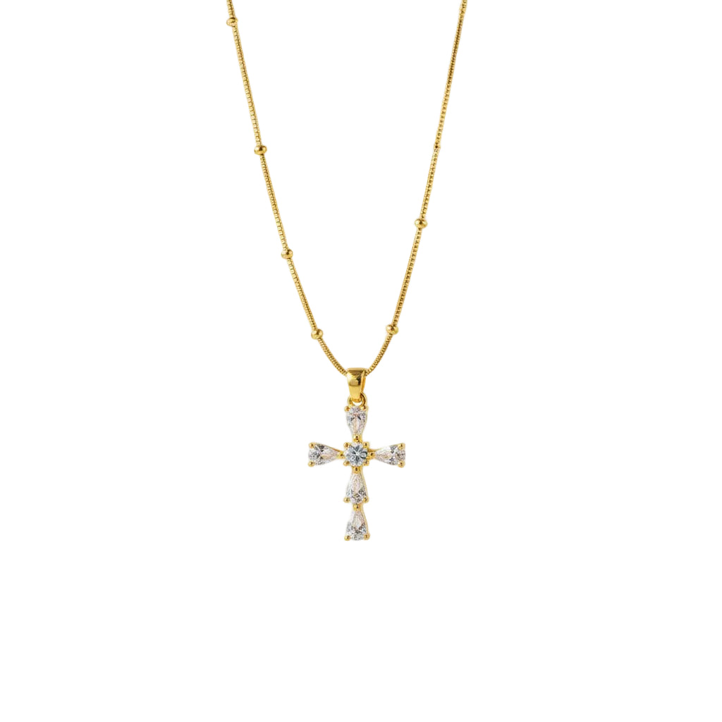 Diamond Cross Necklace