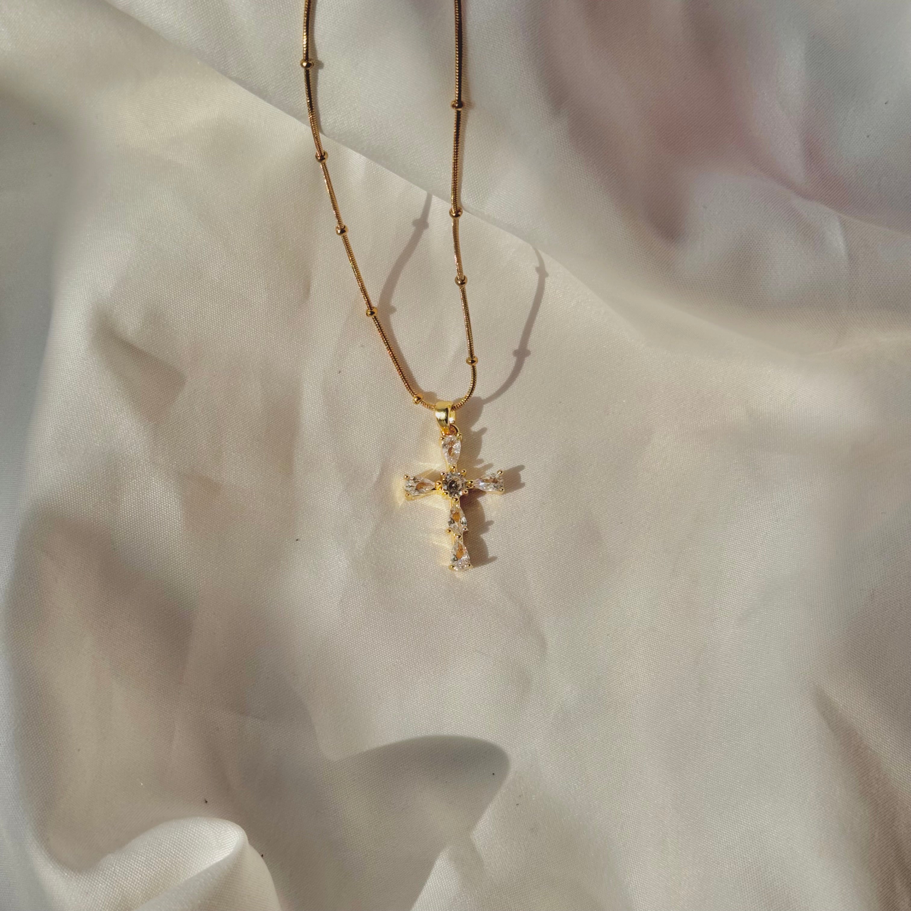 Diamond Cross Necklace