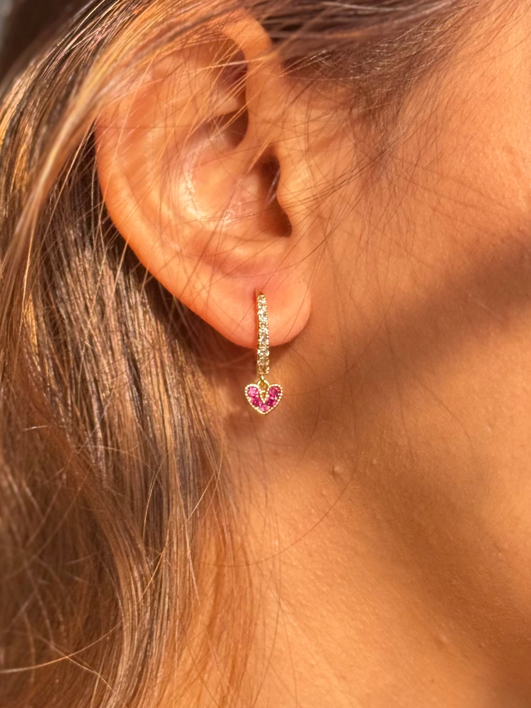 Blush Pink Diamond Earrings