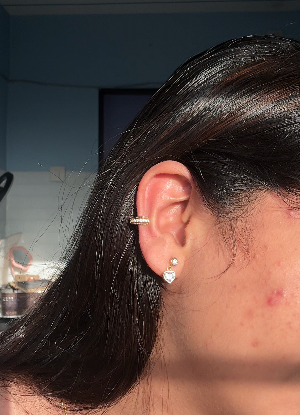 Ear cuffs-No piercing needed(pair)