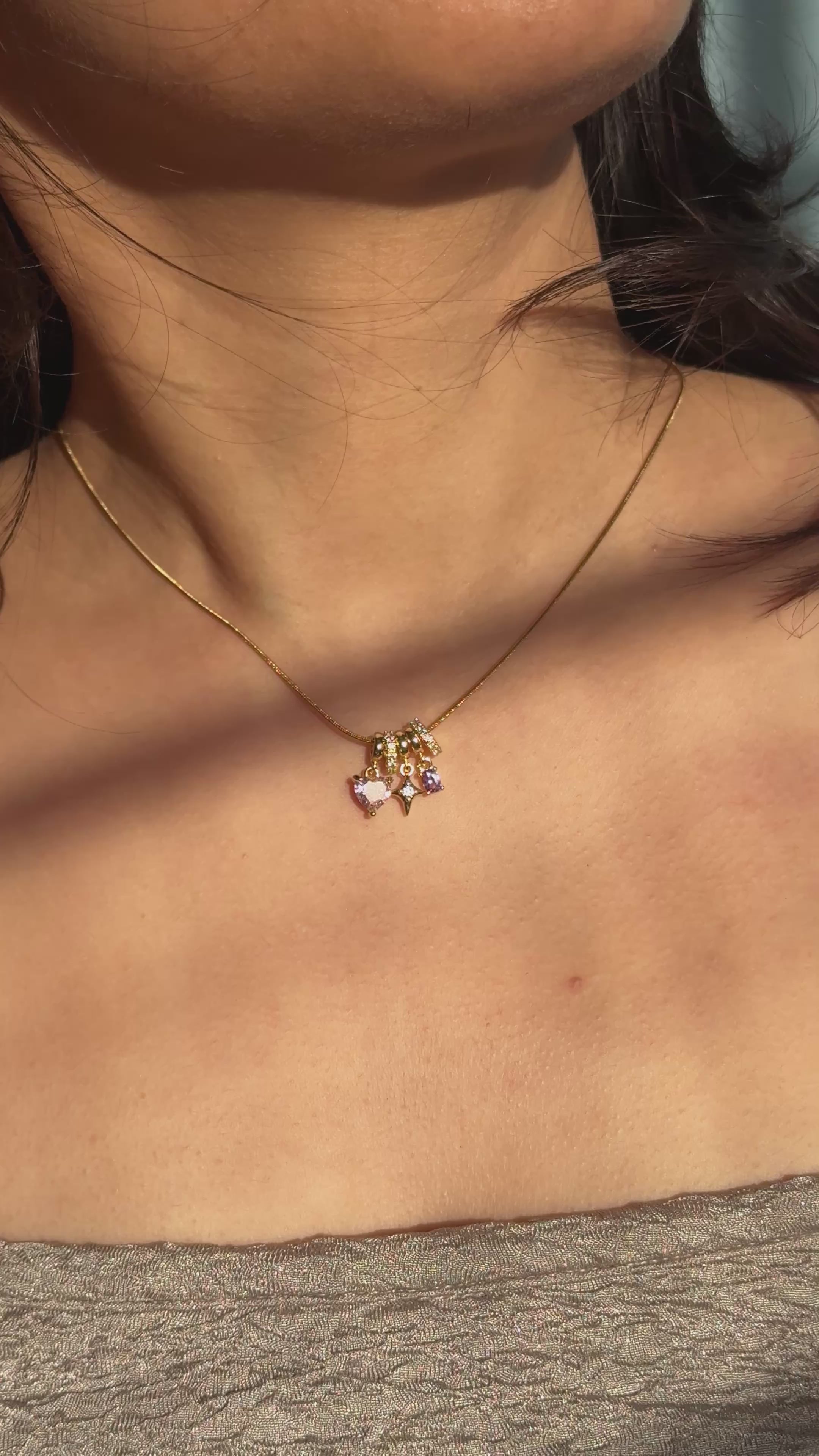 Pink Heart Promise Necklace 💗